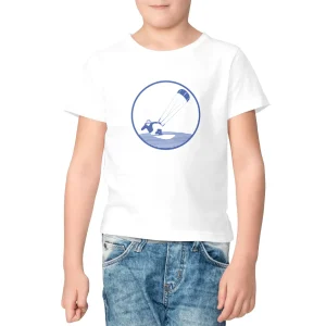 T-shirt Enfant - Garçon - 100% Coton bio - Kitesurf H