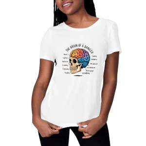 T-shirt premium - Femme - Brain