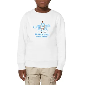 visual_Blanc_4035837523_46dbd5db-be5d-4a19-b5fa-58b25be1bc82.jpgv1696106039 Sweatshirt Enfant - Garçon - Coton BIO - Pumas