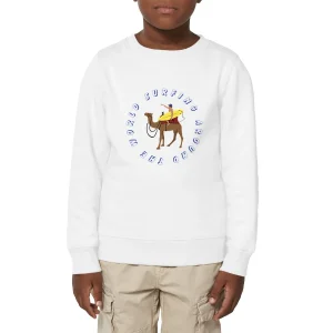 Sweatshirt Enfant - Garçon - Épais - Coton BIO - Surfing around the world