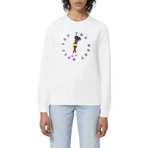 Sweatshirt Femme - Léger - Coton BIO - Let the beat roll