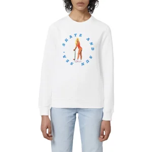 Sweatshirt Femme - Léger - Coton BIO - Sea, Skate and Sun