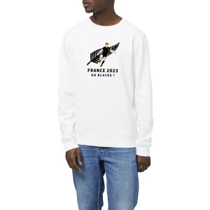 Sweatshirt Homme - Léger - Coton BIO - All Blacks