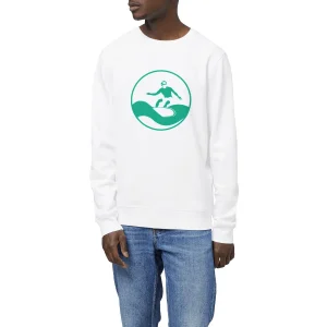 visual_Blanc_4191947349_d32039e8-a214-4722-95a7-1fe10250c1a5.jpgv1693827336 Sweatshirt Homme - Léger - Coton BIO - Surf H