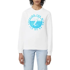 Sweatshirt Femme - Léger - Coton BIO - Chasing the wind planche W