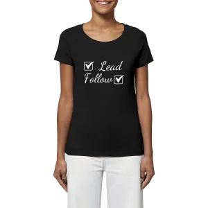 visual_NOIR_140116777_35e4bab5-afe1-4ffe-8546-20ae78a76dbb.jpgv1726763804 T-shirt léger - Femme - Lead and follow