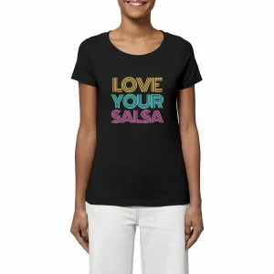 visual_NOIR_140116777_5a75e193-7859-49a5-beb6-c91914064eb1.jpgv1736855991 T-shirt léger - femme - Love your salsa