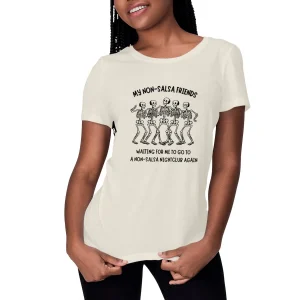 T-shirt premium - Femme - Non salsa friends