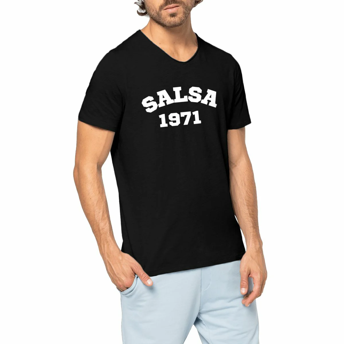T-shirt slub - Homme - Salsa 1971