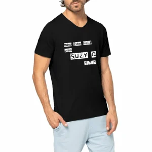 T-shirt slub - Homme - Suzy Q mistery