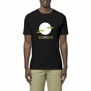 visual_Noir_2836788418_042125cb-2317-4c67-9aae-248b73bfeaaa.jpgv1724317263 T-shirt léger - Unisexe - Salsa never sleeps
