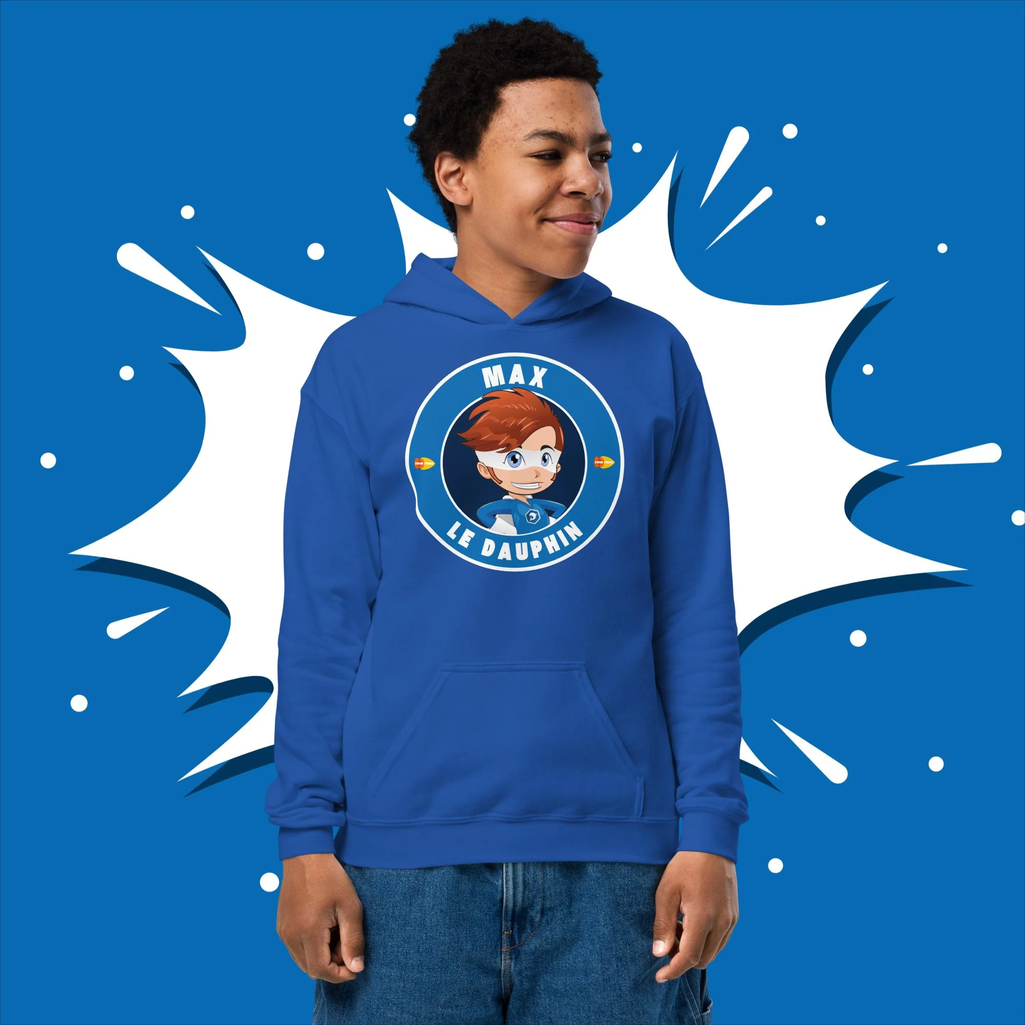 Sweat à capuche Max – Image 2