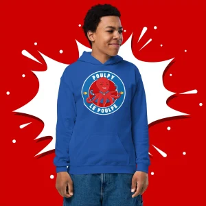 Sweat à capuche Poulpy
